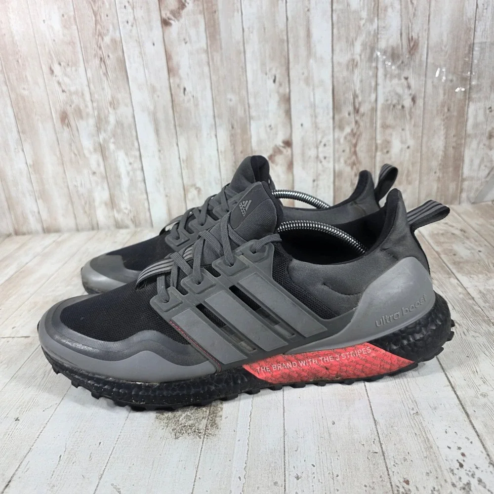 Adidas Ultraboost All Terrain Mens Black Grey Running Shoes EG8098 Size 13
